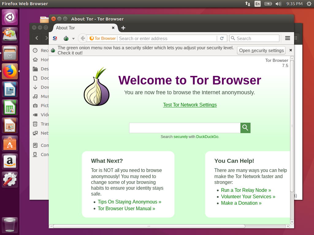 настройки tor browser ubuntu hyrda